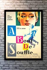 "À Bout De Souffle" Film Poster, 1960