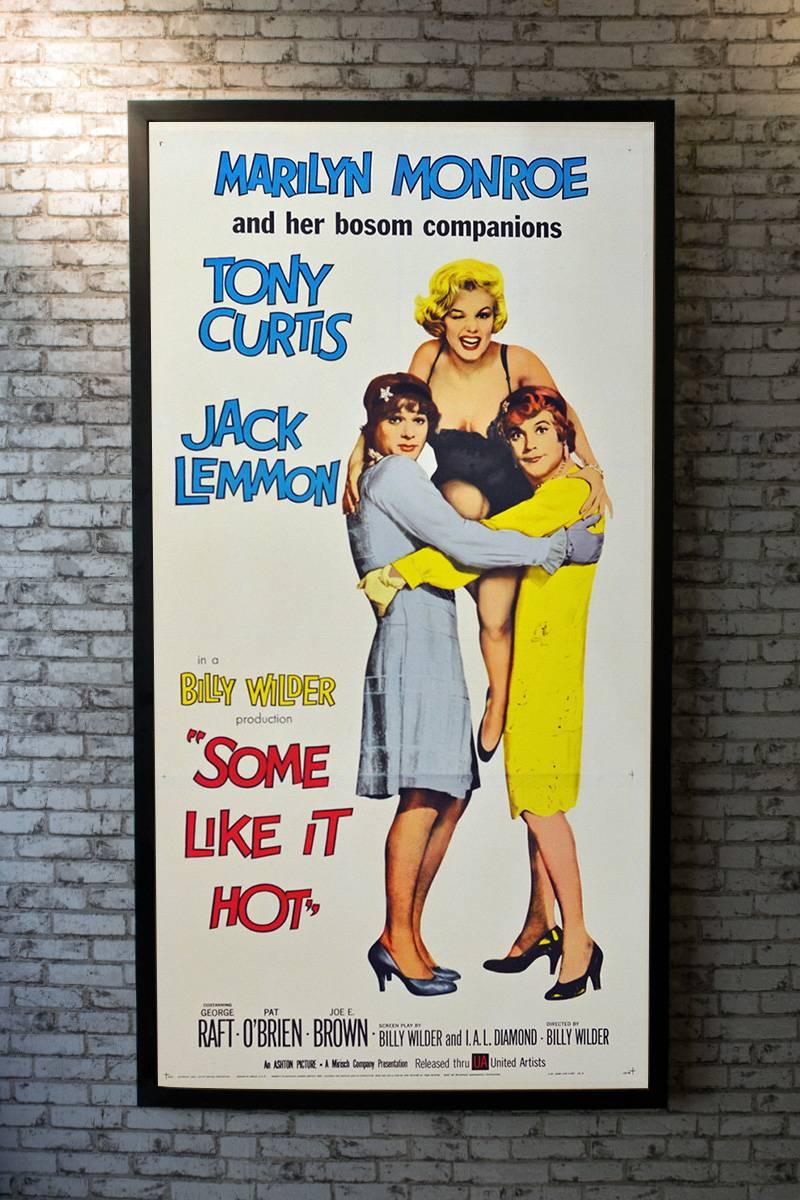 The famous trio of Jack Lemmon, Tony Curtis and Marilyn Monroe created a memorable comic synergy in this Billy Wilder masterpiece. Lemmon and Curtis play two musicians who witness a mob hit and go on the lam to avoid getting whacked themselves. They