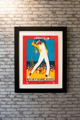 Affiche du film « Les Vacances de M. Hulot », 1953