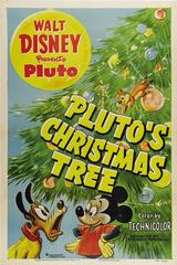 "Pluto's Christmas Tree" Film Poster, 1952