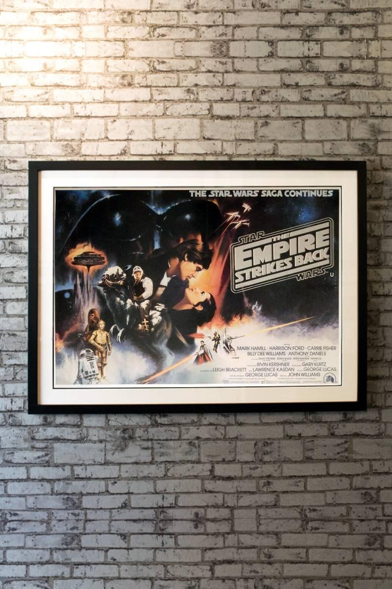 One of the rarest and most beautiful of all the Star Wars saga posters, this is the so-called 