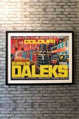 "Dr. Who And The Daleks" Film Poster, 1965