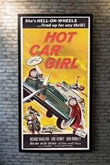 "Hot Car Girl" Film Poster, 1958