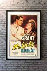 "Mr. Lucky" Film Poster, 1943
