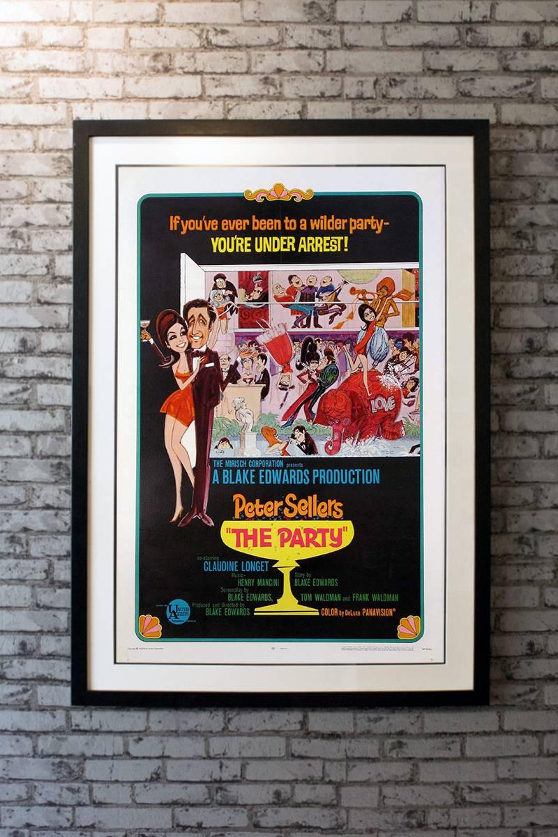Peter Sellers stars as Hrundi V. Bakshi in this 1968 cult comedy film directed by Blake Edwards. The film has a very loose structure, and essentially serves for Sellers’s improvisational comedy talents. The comedy is based on a fish-out-of-water