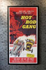 "Hot Rod Gang" Film Poster, 1958