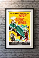 Affiche du film « Hot Car Girl » (Femme de grande voiture), 1958