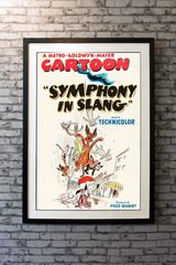 "Symphony in Slang" Film Poster, 1951