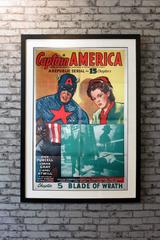 "Captain America" Film Poster, 1944