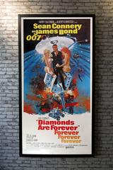 "Diamonds Are Forever" Film Poster, 1971