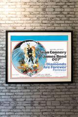 "Diamonds Are Forever" Film Poster, 1971