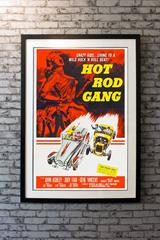 "Hot Rod Gang" Film Poster, 1958