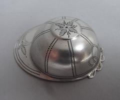 A rare George III Jockey Cap Caddy Spoon made in Birmingham in 1798 by Jospeh Ta