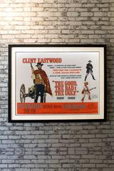 "The Good, The Bad and The Ugly" Film Poster, 1966