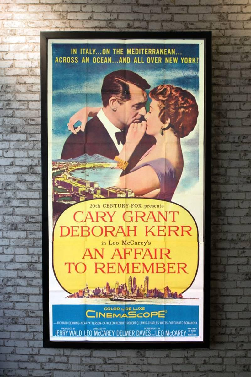 This fabulous love story stars Cary Grant as Nickie Ferrante and Deborah Kerr as Terry McCay, who are both engaged to other people, but fall hopelessly in love aboard a Mediterranean cruise. They agree to meet six months later at the top of the