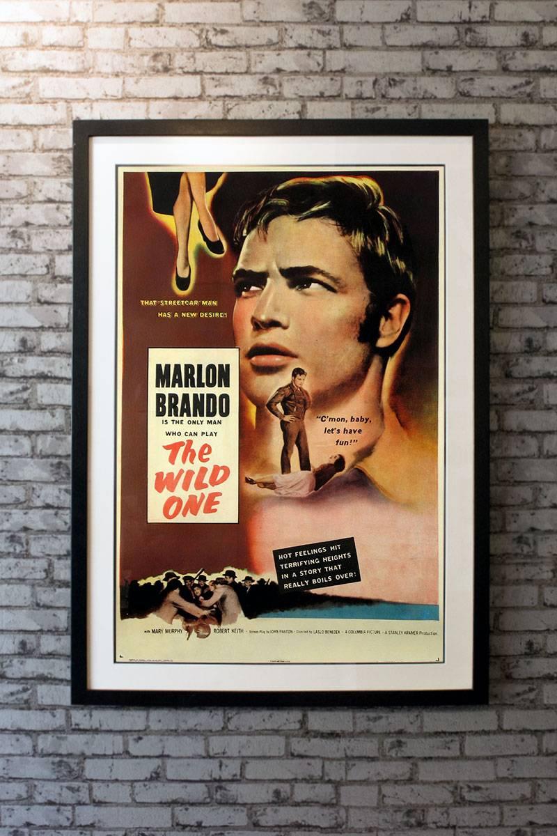 Marlon Brando is the quintessential rebel, a motorcycle gang member who fights against anyone fool enough to cross him. Personifying aloof toughness, Brando was the natural choice to play the renegade leader of the gang in The Wild One. His