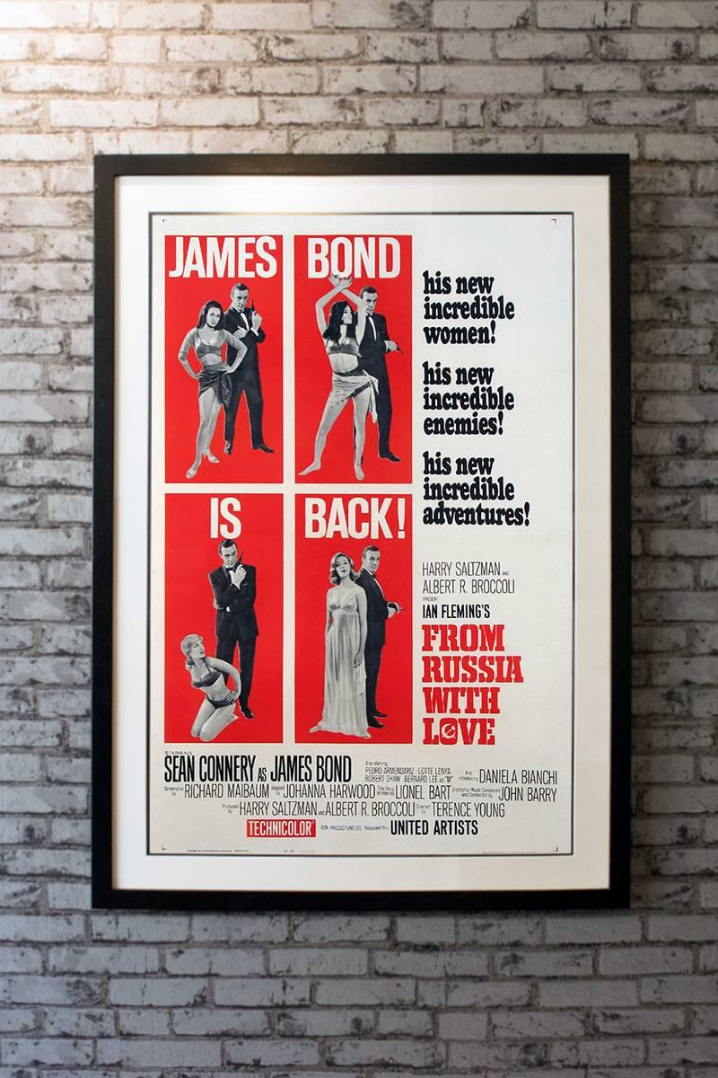 Producers Albert Broccoli and Harry Saltzman, along with star Sean Connery, immediately went back to work on the next James Bond adventure following the massive success of Dr. No. This entry finds the suave secret agent attempting to retrieve a