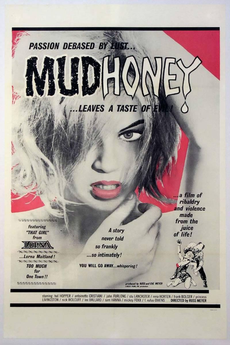 Starring Hal Hopper, Antoinette Cristiani, John Furlong, Rena Horten, Princess Livingston and Lorna Maitland. Directed by Russ Meyer. An unrestored poster with bright color and a clean overall appearance. It may have general signs of use, such as