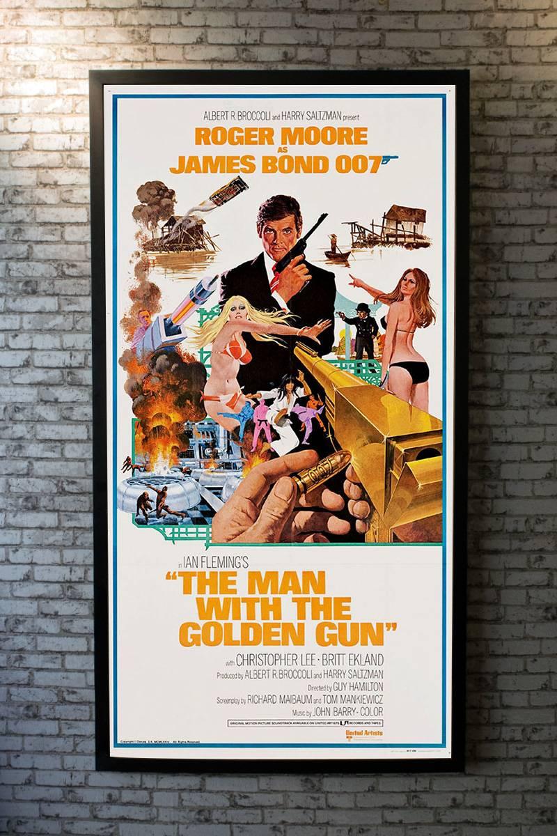 Cool government operative James Bond (Roger Moore) searches for a stolen invention that can turn the sun's heat into a destructive weapon. He soon crosses paths with the menacing Francisco Scaramanga (Christopher Lee), a hit man so skilled he has a