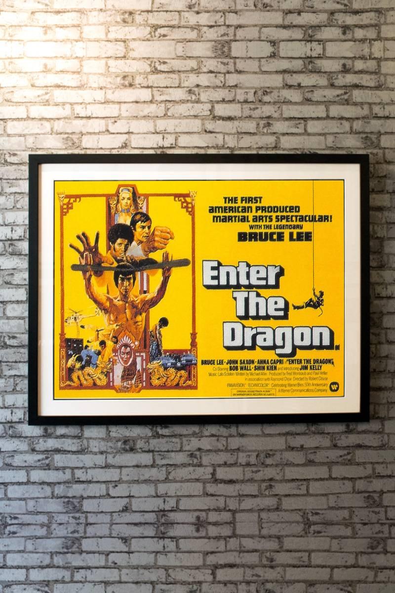 enter the dragon original movie poster