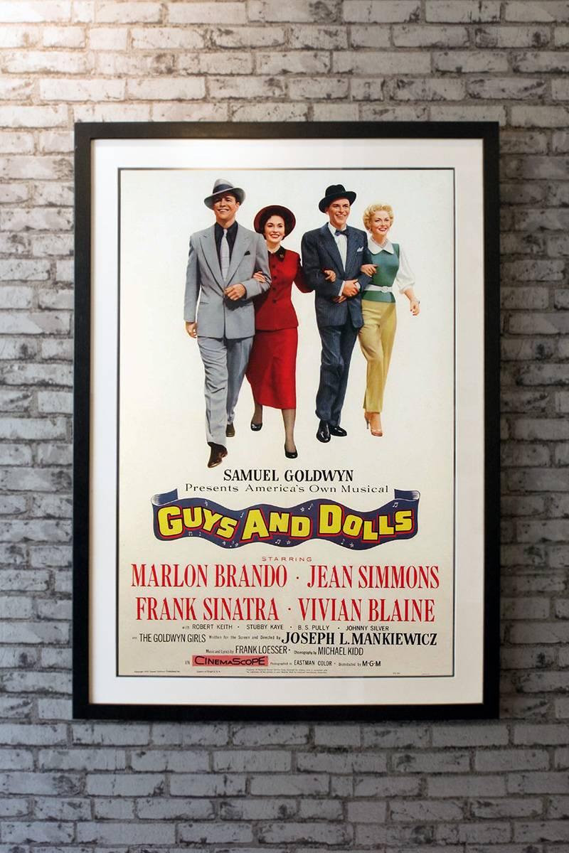 Based on a play by Damon Runyan, this musical was given the big Technicolor MGM treatment and found Frank Sinatra crooning alongside Marlon Brando. Brando was an interesting choice as he had already established a dramatic career in such films as A