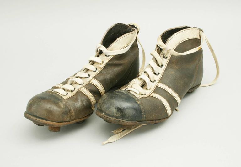 vintage leather football boots