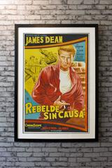 "Rebel Without a Cause" Film Poster, 1955