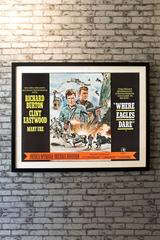 "Where Eagles Dare" Film Poster, 1968