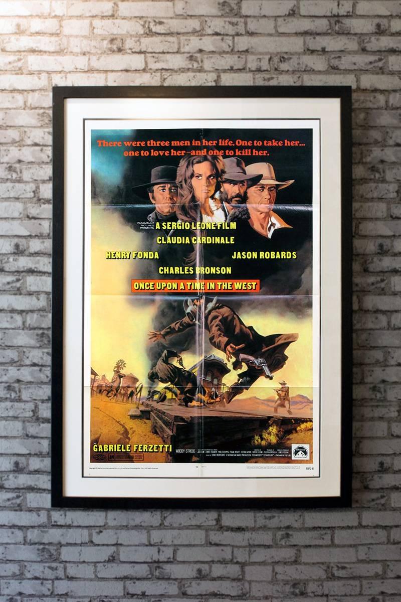 There's a single piece of land around Flagstone with water on it, and rail baron Morton (Gabriele Ferzetti) aims to have it, knowing the new railroad will have to stop there. He sends his henchman Frank (Henry Fonda) to scare the land's owner,