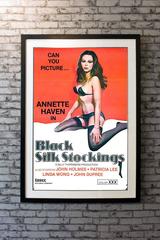 "Black Silk Stockings" Film Poster, 1977
