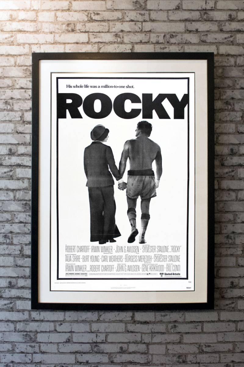 The film that made Stallone an icon and spawned five sequels. A small time boxer gets a once in a lifetime chance to fight the heavyweight champ in a bout in which he strives to go the distance for his self-respect. Made on a budget of just over $1