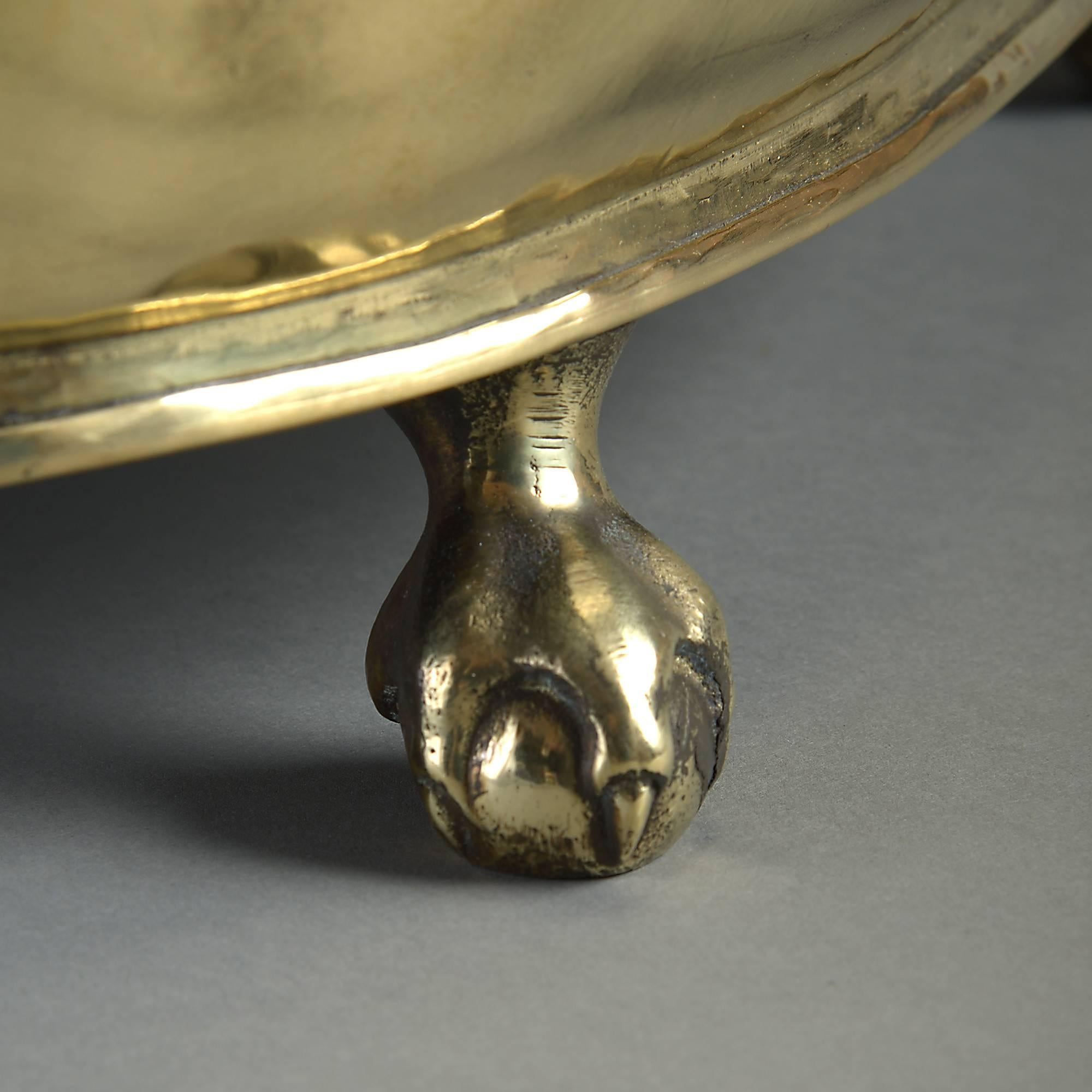 19th Century Brass Oval Planter or Jardinière In Good Condition In London, GB