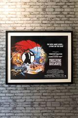 “The Living Daylights” Film Poster, 1987