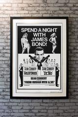 ""Spend A Night With James Bond"" Filmfestival-Filmplakat, 1972