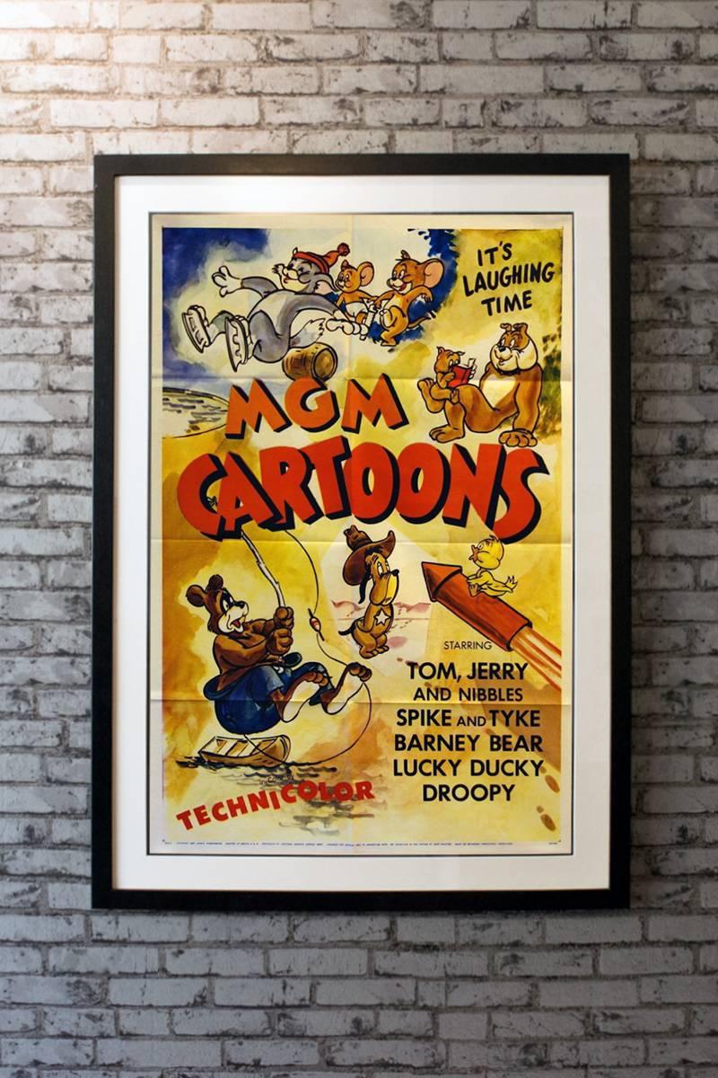 The Metro-Goldwyn-Mayer cartoon studio was the in-house division of Metro-Goldwyn-Mayer motion picture studio in Hollywood, responsible for producing animated short subjects to accompany MGM feature films in Loew's Theaters. 

Linen-backing +