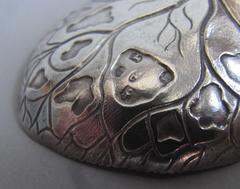 Extremely Rare "Linwood" Leaf Caddy Spoon by Matthew Linwood