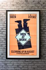 "Men At Work" Film Poster, 1990
