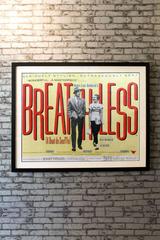 "Breathless" Film Poster, 1980