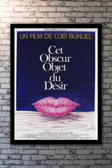 "Cet Obscur Objet Du Désir" Flim Poster, 1977