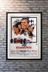 "Grand Prix" Film Poster, 1966