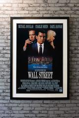"Wall Street" Film Poster, 1987