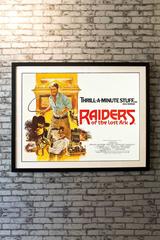 "Raiders Of The Lost Ark" Film Poster, 1981