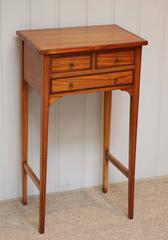 Small Edwardian Satinwood Table