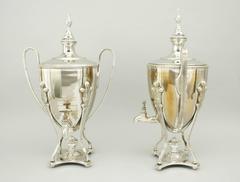Mappin & Co Silver Plated Urns