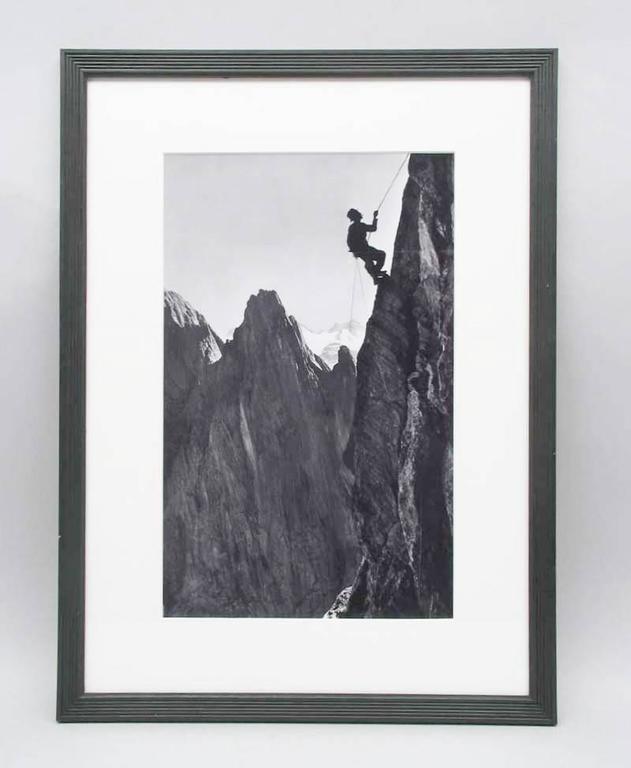 Swiss Ski Photography, Happy Skie, Alpine Ski Photograph, Image from the 1930's For Sale