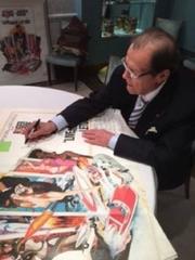 Live And Let Die Signed by Roger Moore
