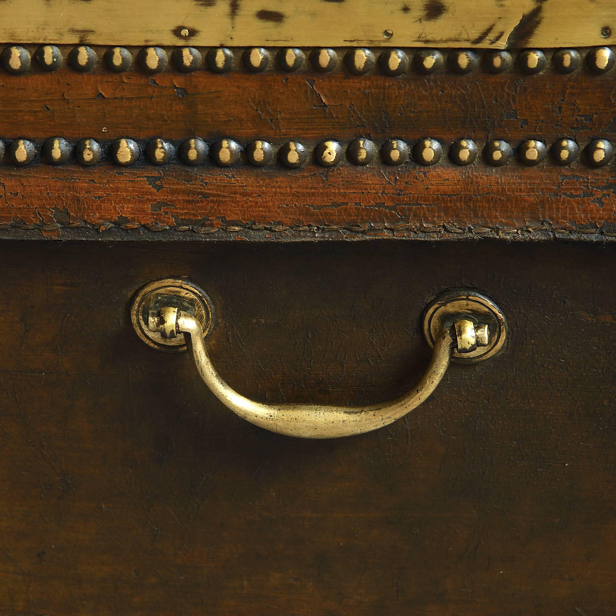 19th Century Chinese Export Travelling Trunk 1