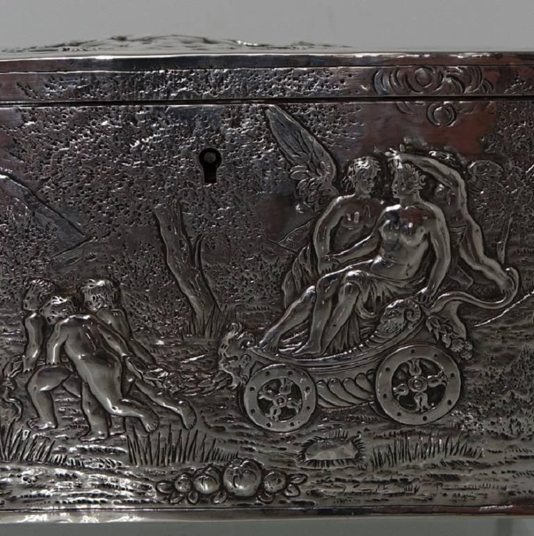 Late 19th Century Large 19th Century Antique German Jewelry Casket, circa 1880