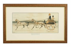 Brighton, Cecil Aldin Coaching Picture