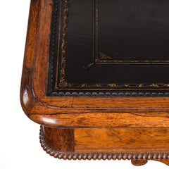 Fine Late Regency Rosewood Freestanding Library Table in the Manner of Gillows